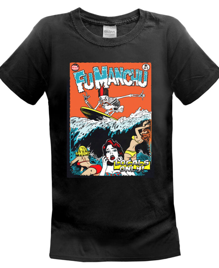 Fu Manchu T Shirt Surf Official