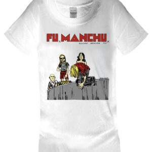 Fu Manchu T Shirt Walsby Punk Skateboarding