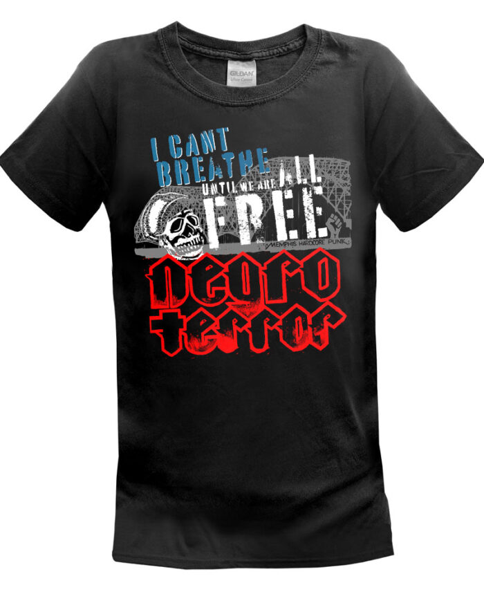 Negro Terro T Shirt Oi Punk Offiial