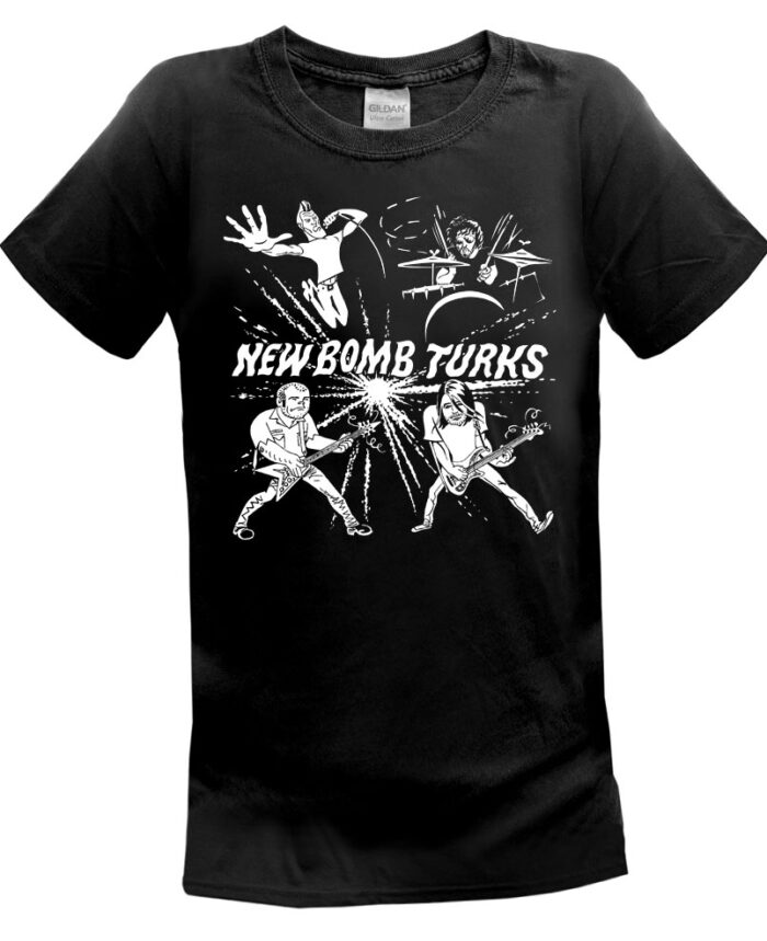 New Bomb Turks T Shirt Redding Crypt
