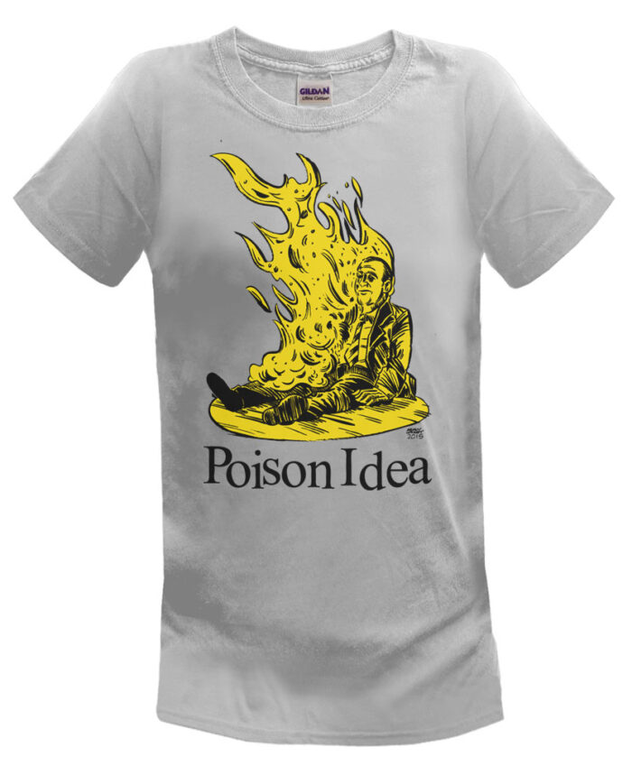 Poison Idea T Shirt Walsby Official
