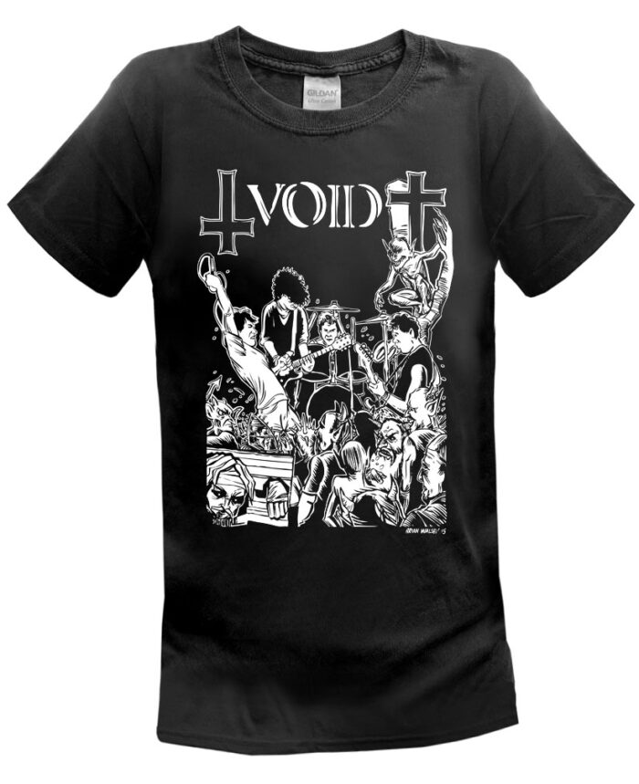 Void T Shirt Walsby Dischord Black