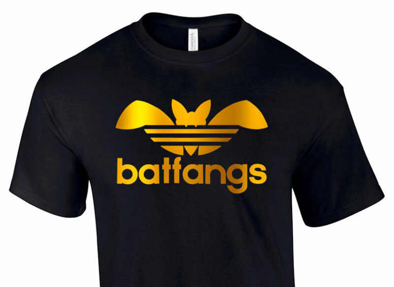 Bat Fangs T Shirt Adidas Social
