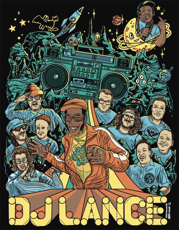 Dj Lance Rock T Shirt Detail