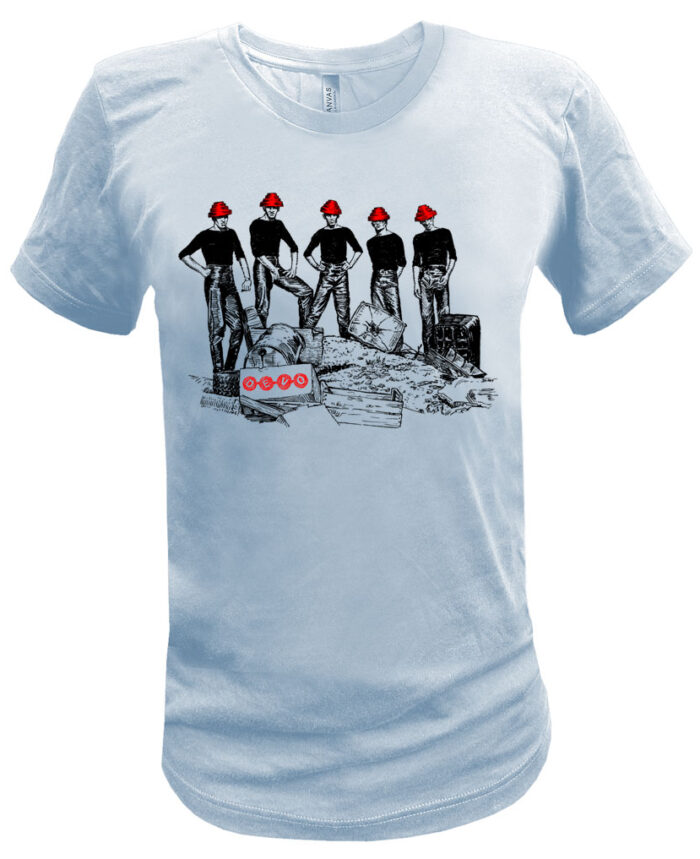 Devo T Shirt Chris Shary Official Rare