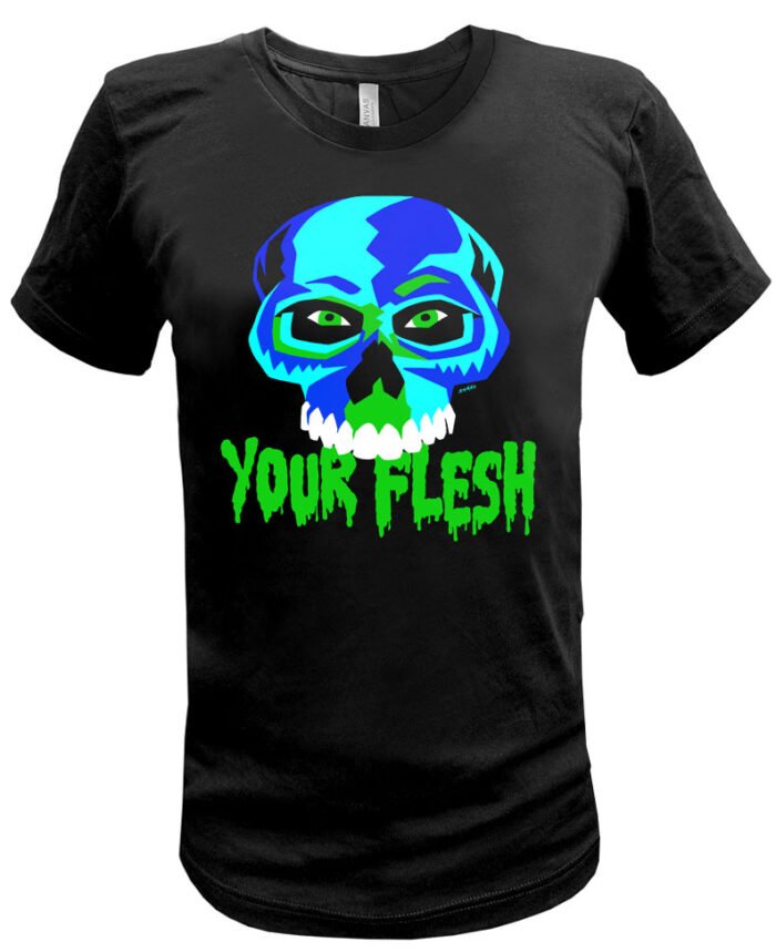 Your Flesh Magazine T Shirt Shary Punk