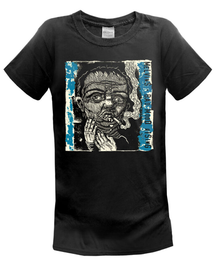 Melvins T Shirt Hazelmyer Mars Blue