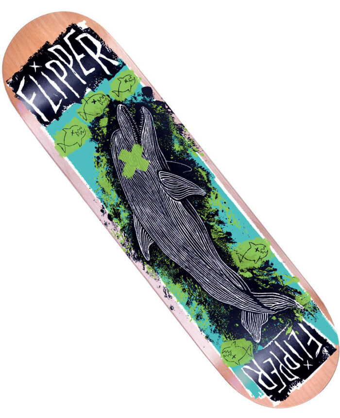 Flipper Band Skateboard Hazelmyer Offcial Punk