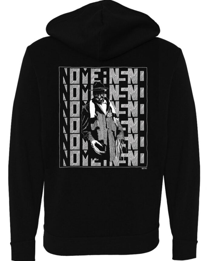 Nomeansno Mr Happy Hoodie Back