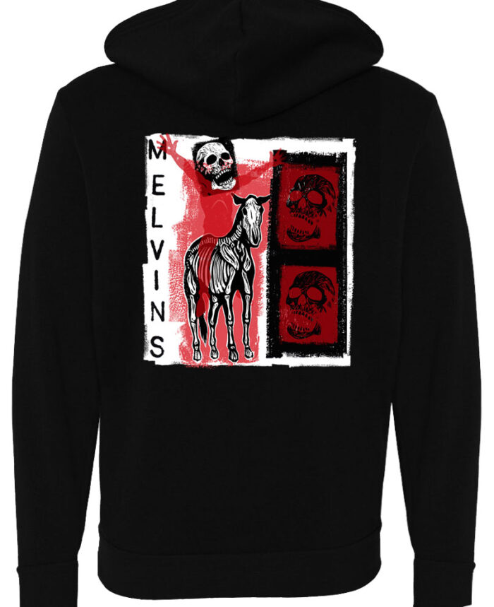 Melvins Lice All Hoodie Hazelmyer Red Back