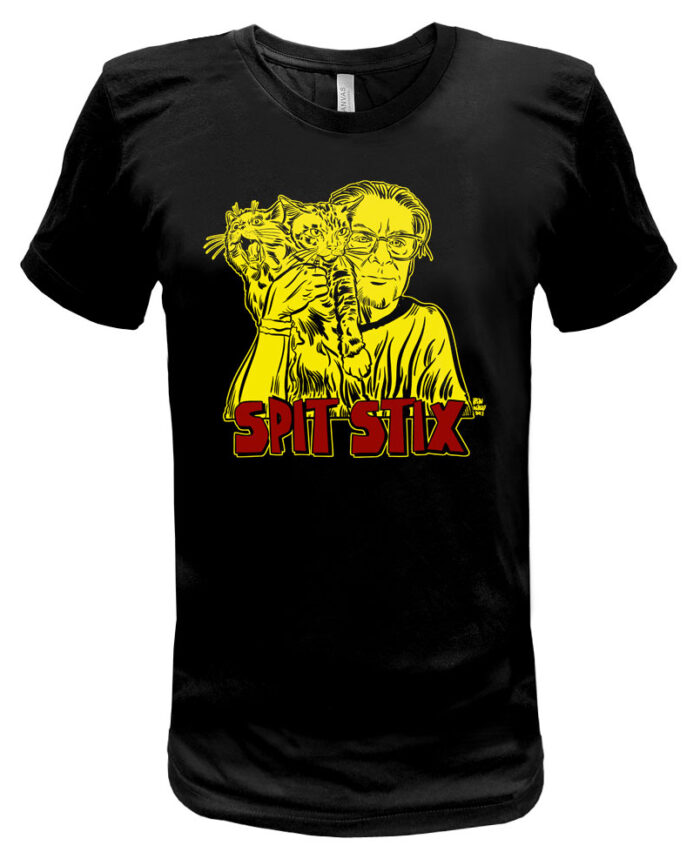 Spit Stix Fear Walsby T Shirt 2