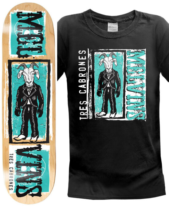 Melvins Hazelmyer Tres Cabrones Skateboard
