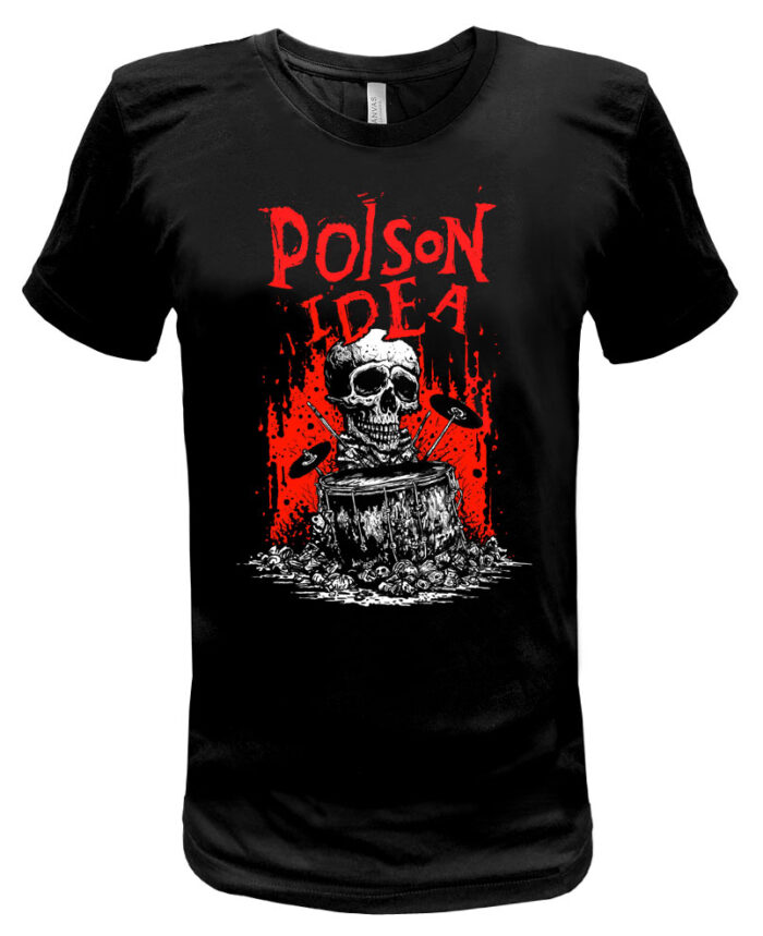 Poison Idea Jay Holmes T Shirt