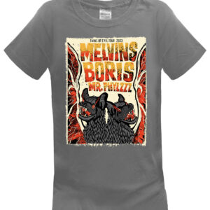 Melvins Boris Tour T Shirt Haze