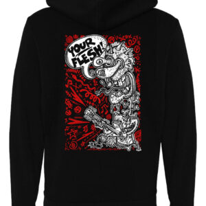 Your Flesh Hoodie Back