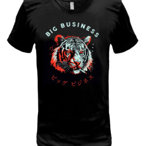 Big Business Tiger T Shirt Jay Holmes