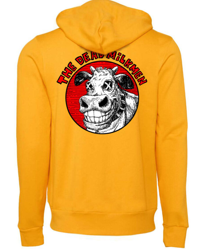 Dead Milkmen Cow Hoodie Back
