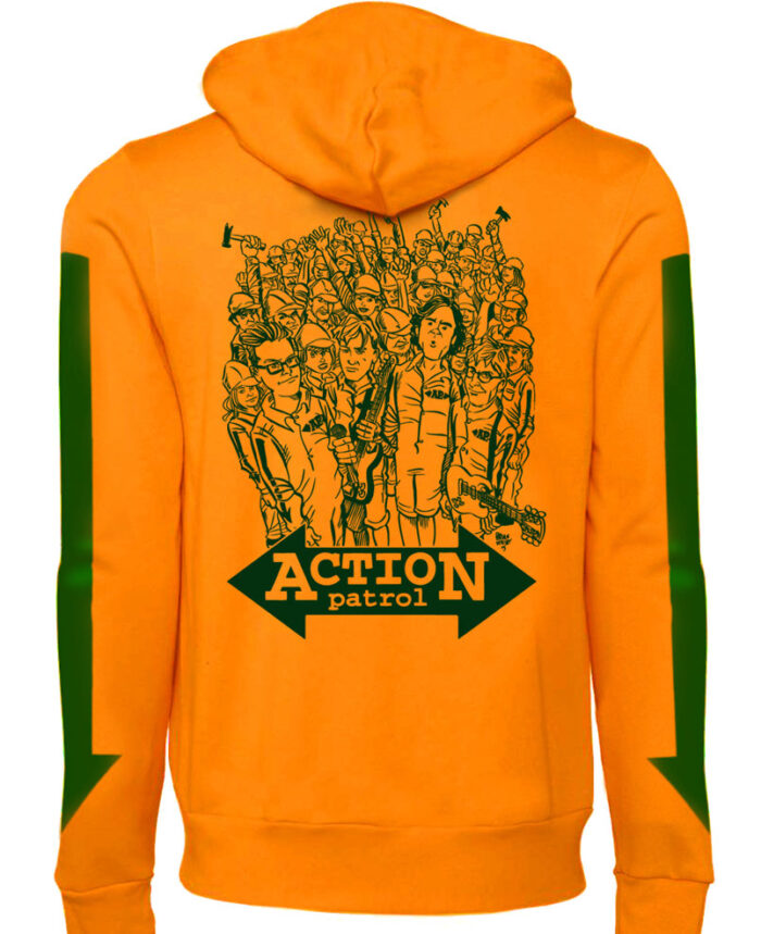 Action Patrol Hoodie Back