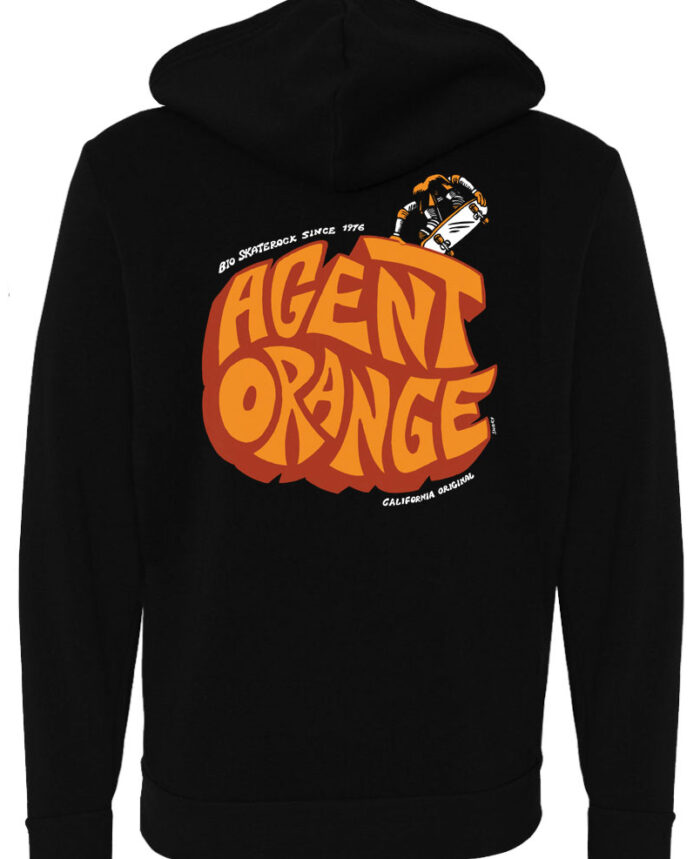 Agent Orange Shary Hoodie Back