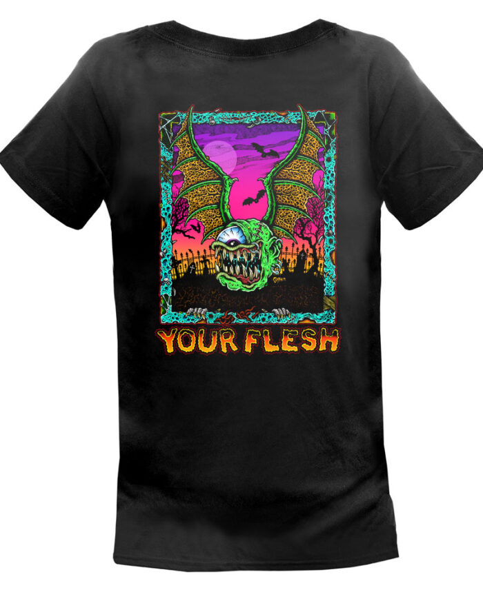 Your Flesh T Shirt Jeff Gaither Back