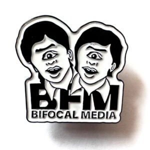 Bifocal Media Metal Pin