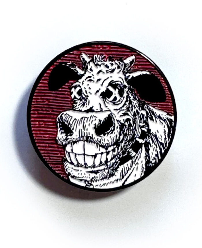 Dead Milkmen Cow Pin