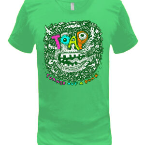 Turned Out A Punk T Shirt Green