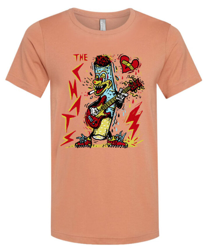 Chats T Shirt Evil Jay Terracotta