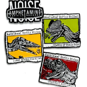 Amphetamine Reptile Pin Sticker Hazelmyer
