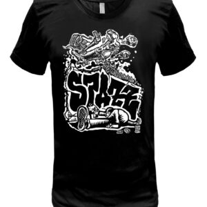 Spazz T Shirt Darwin Drawin
