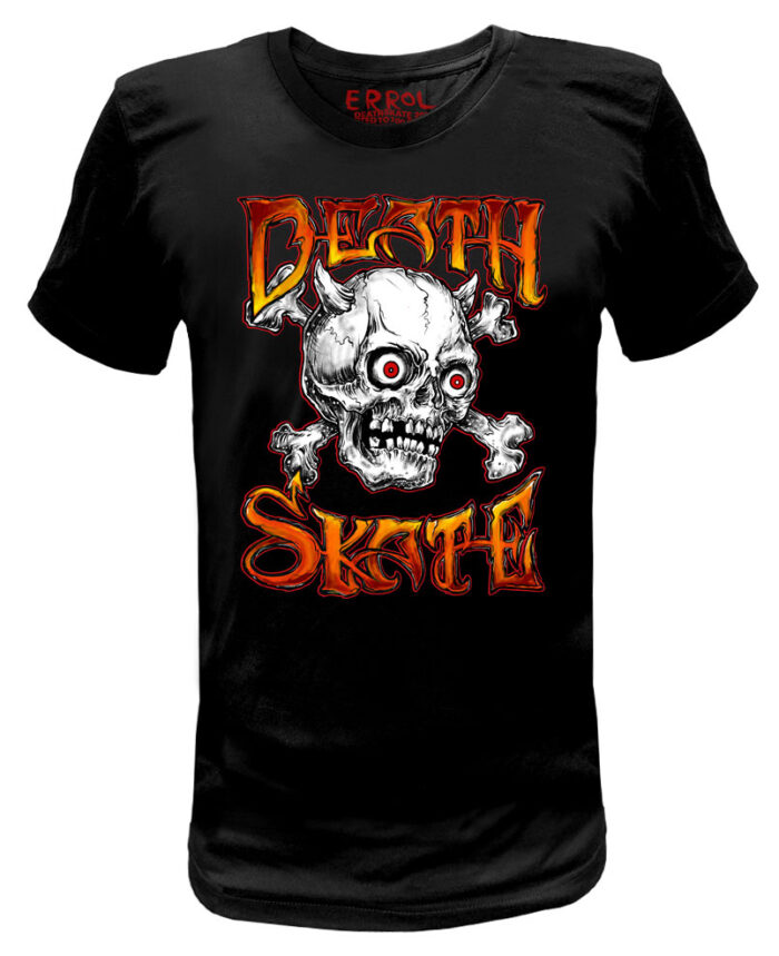 Errol Engelbrecht Death Skate T Shirt Black