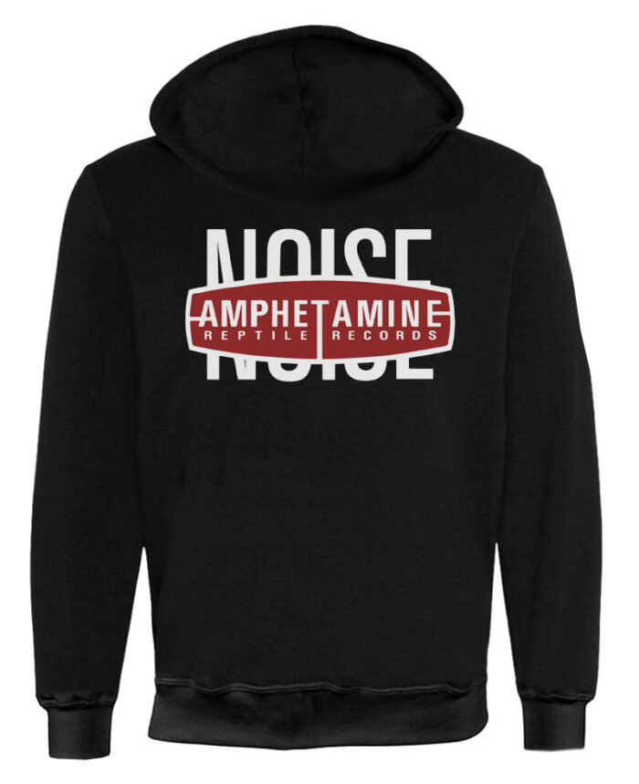 Amphetamine Reptile Logo Hoodie Back