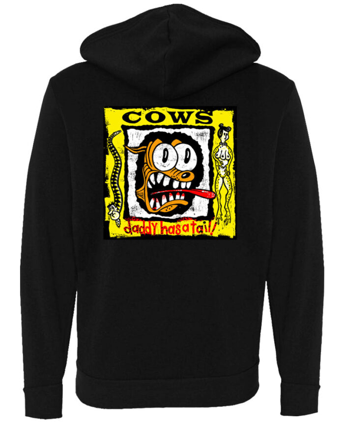 Cows Daddy Has A Tail Hoodie Back