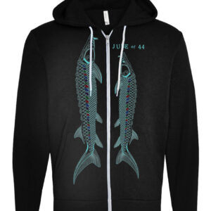 June Of 44 Black Hoodie Web