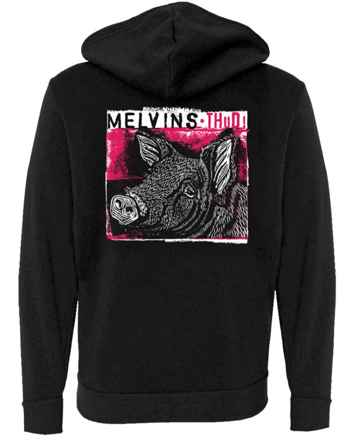 Melvins Thud Hoodie Hazelmyer Back