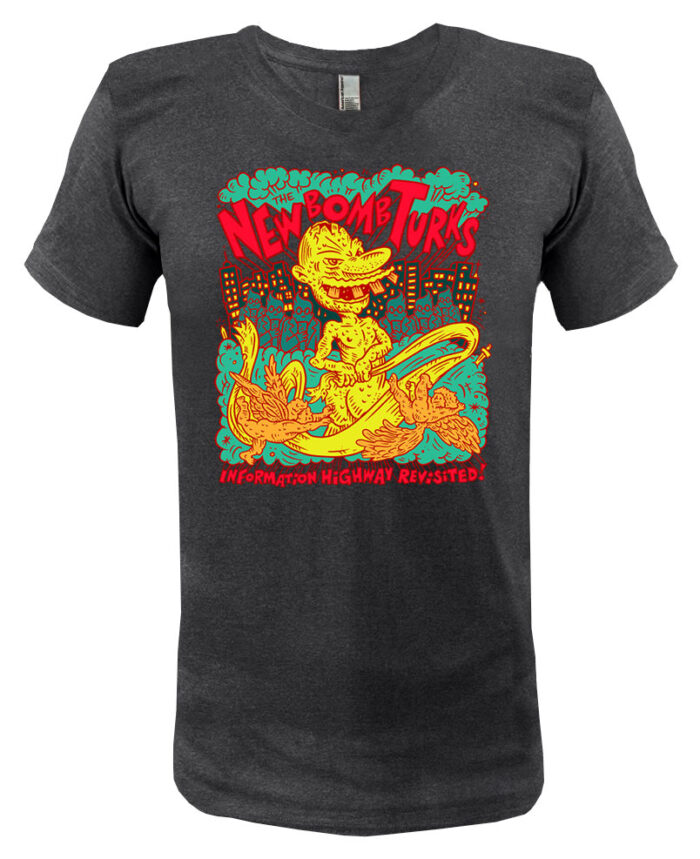 New Bomb Turks Information Highway T Shirt