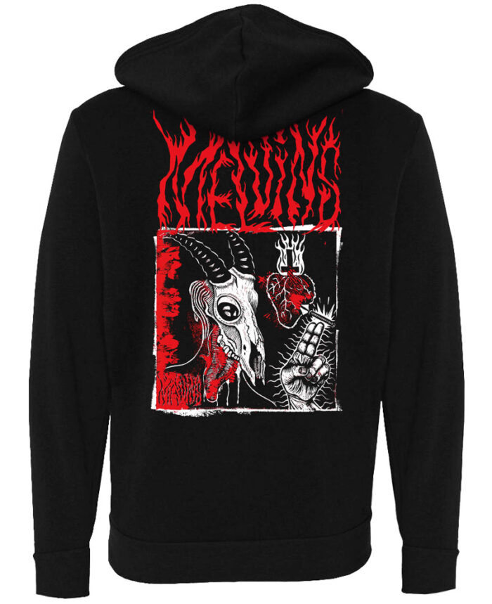 Melvins Sabbath Hoodie Hazelmyer Back