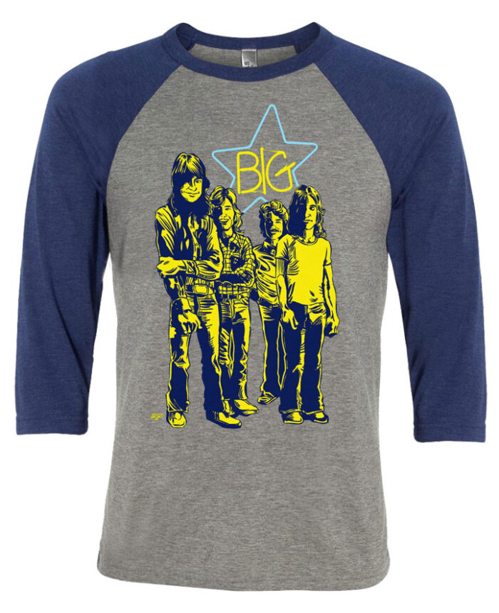 Big Star T Shirt Walsby Baseball