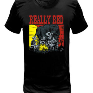 Really Red Walsby T Shirt Cow Punks