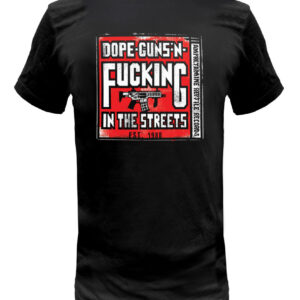Amrep Dope Guns T Shirt Back