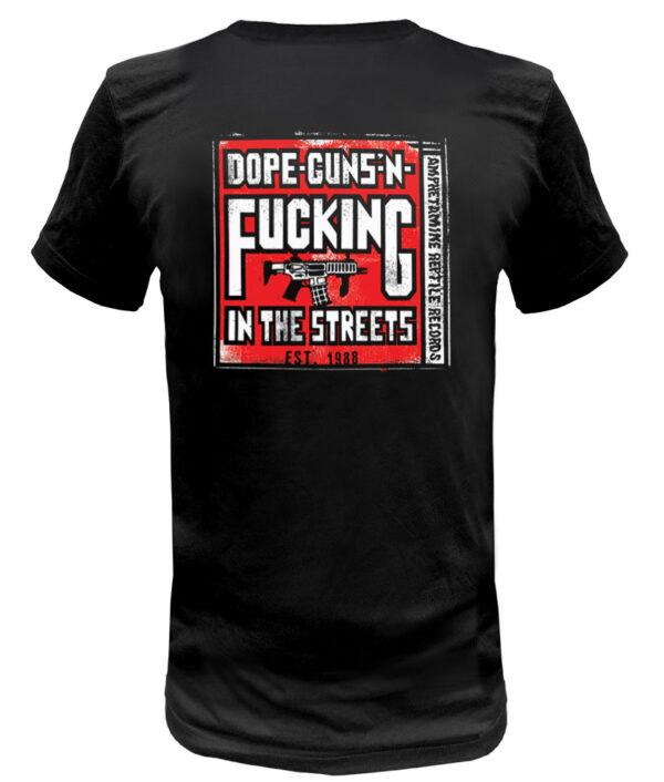 Amrep Dope Guns T Shirt Back