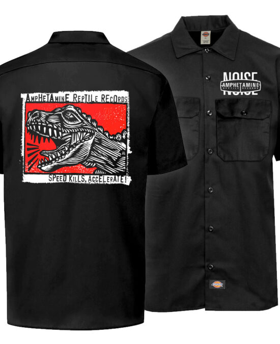 Amphetamine Reptile Records Work Shirt Frntbck