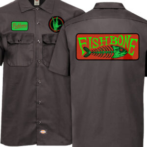 Fishbone Work Shirt Frnt Back