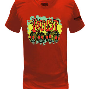 The Locust Hazelmyer T Shirt Red