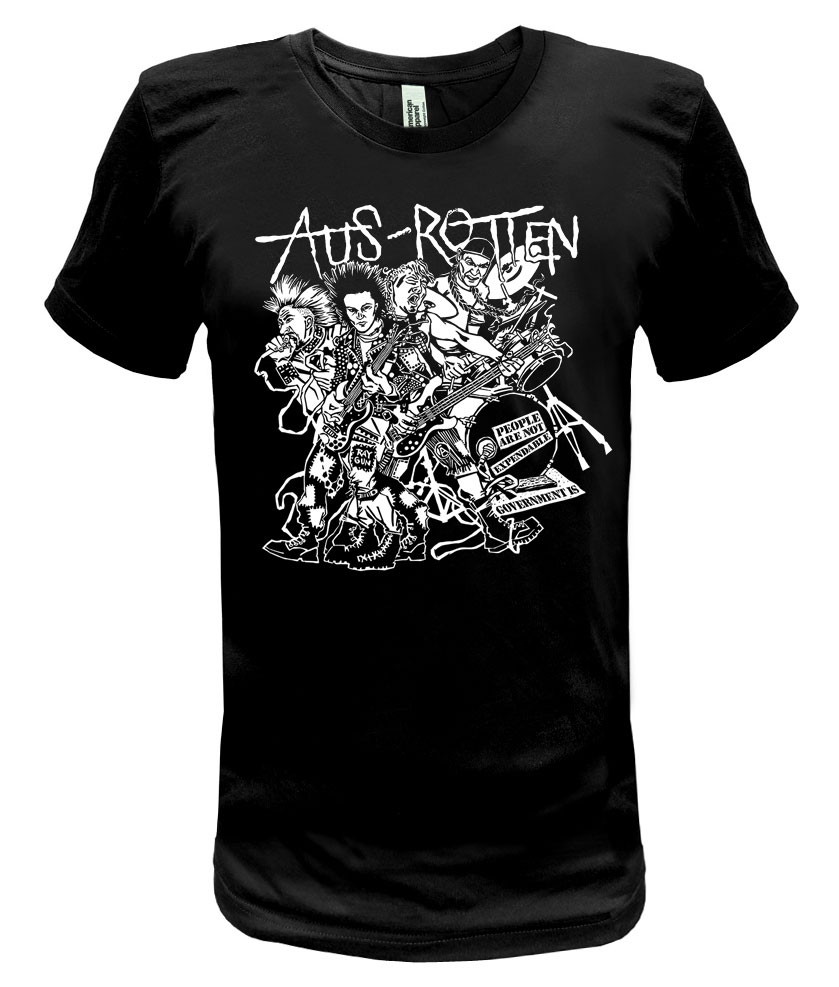 Aus-Rotten - Bifocal Media Limited Edition T-Shirts