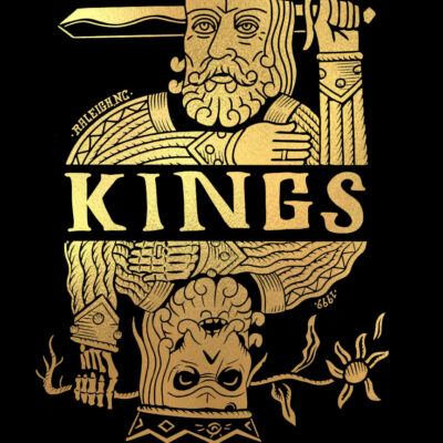 Kings Raleigh T Shirt Detail