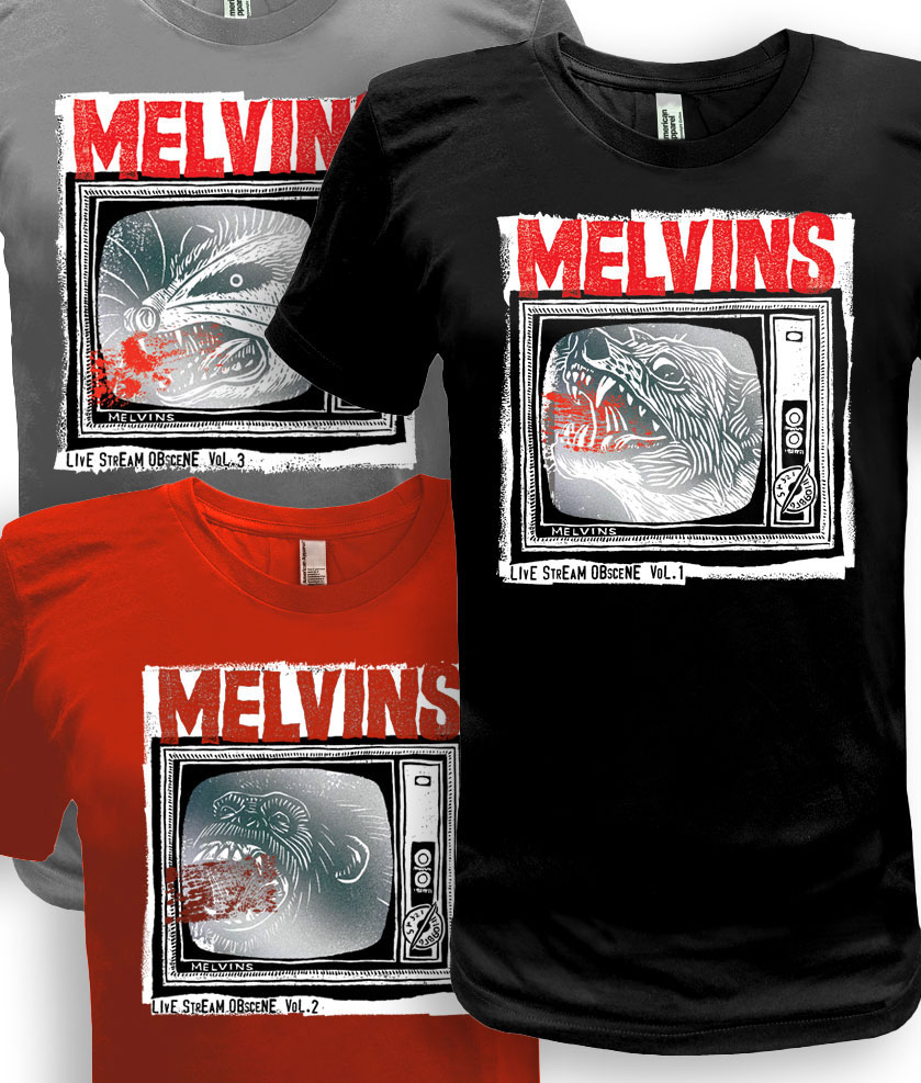 Melvins - Bifocal Media Limited Edition T-Shirts