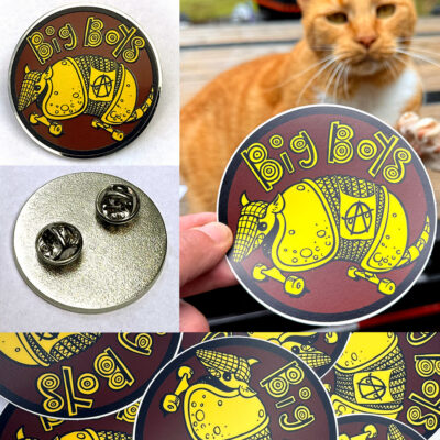 Big Boys Shary Pin Stiker Set Pics Web