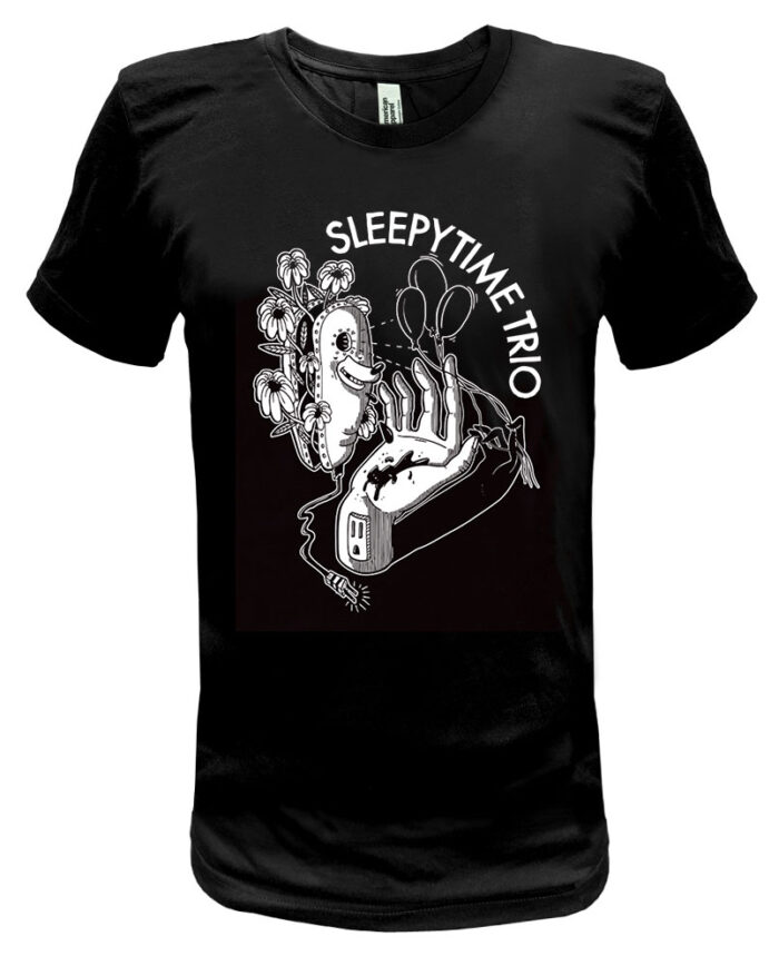 Sleeptytime Trio T Shirt Menzies Black