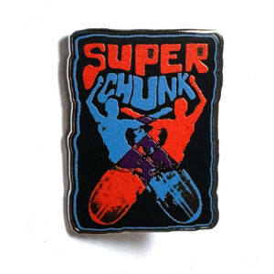 Superchunk Pin And Sticker Set